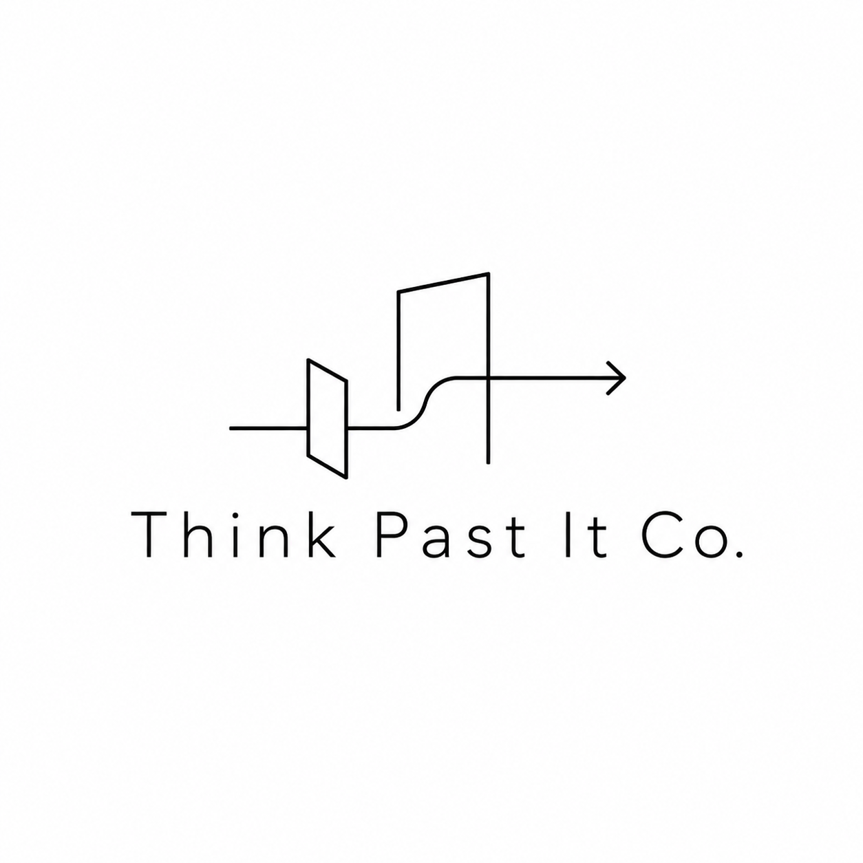 Think Past It Co. logo